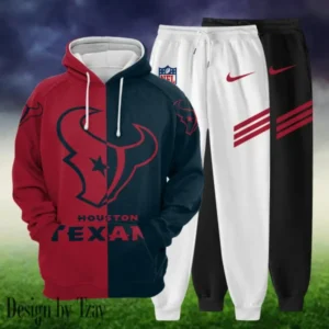 Houston Texans Personalized Combo Hoodie and Sweatpants AMCHDSW00019