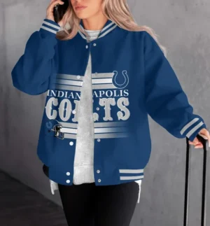 Indianapolis Colts Women Limited Edition Baseball Jacket  AMCWBBJ0020