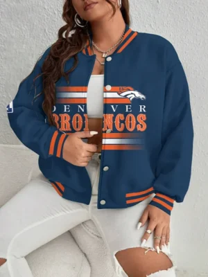 Denver Broncos Women Limited Edition Baseball Jacket  AMCWBBJ0008