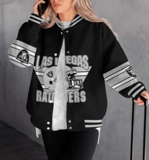 Las Vegas Raiders Women Limited Edition Baseball Jacket  AMCWBBJ0013