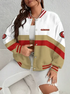 San Francisco 49ers Women Limited Edition Baseball Jacket  AMCWBBJ0024