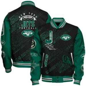 New York Jets National Football Conference Unisex Varsity Jacket AMCVJK000058