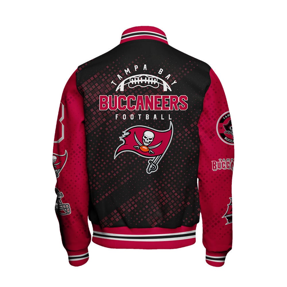 Tampa Bay Buccaneers National Football Conference Unisex Varsity Jacket AMCVJK000068 - Image 3