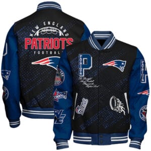 New England Patriots National Football Conference Unisex Varsity Jacket AMCVJK000079