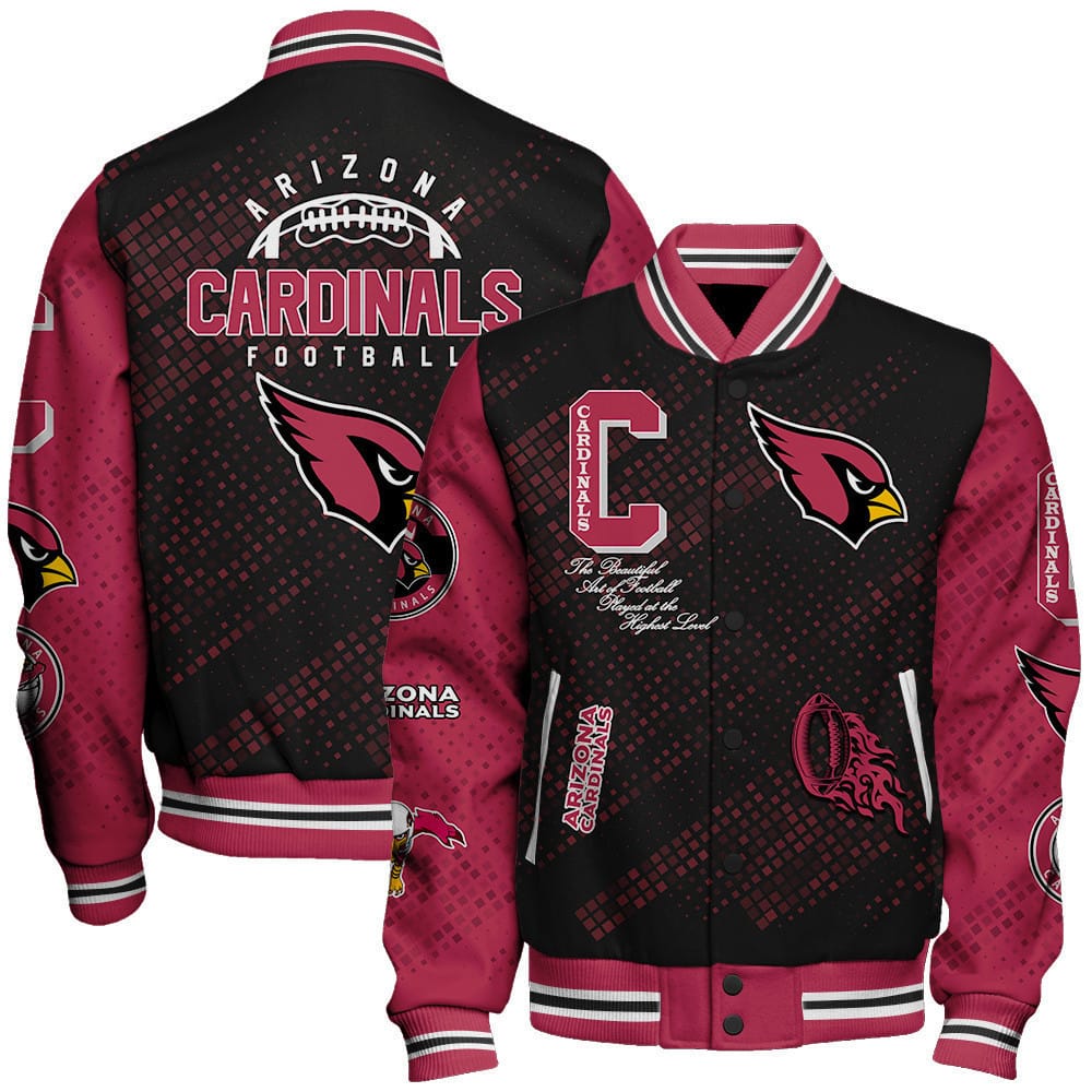Arizona Cardinals National Football Conference Unisex Varsity Jacket AMCVJK000084
