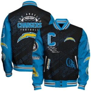 Los Angeles Chargers National Football Conference Unisex Varsity Jacket AMCVJK000072