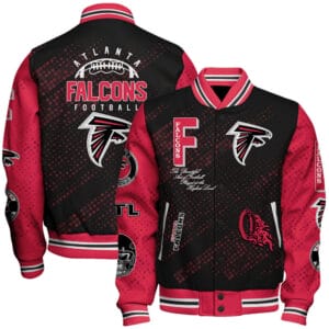 Atlanta Falcons National Football Conference Unisex Varsity Jacket AMCVJK000074