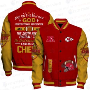 Kansas City Chiefs National Football Conference Unisex Varsity Jacket AMCVJK000083