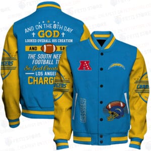 Los Angeles Chargers National Football Conference Unisex Varsity Jacket AMCVJK000088