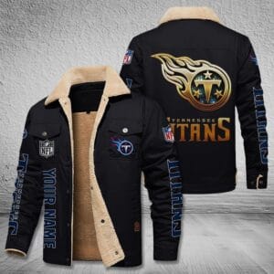 Tennessee Titans New Personalized Winter Fleece Bomber Jacket AMCWFBJ000034