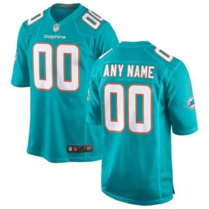 Miami Dolphins Personalized V-neck Football Jersey Sport Gifts For Fan AMCVFJ00055