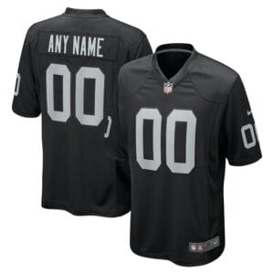 Las Vegas Raiders Personalized V-neck Football Jersey Sport Gifts For Fan AMCVFJ00045