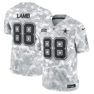 Dallas Cowboys Arctic Camo 2024 Salute to Service Limited Football Jersey AMCVFJ00108