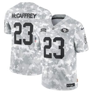 San Francisco 49ers Arctic Camo 2024 Salute to Service Limited Football Jersey AMCVFJ00131