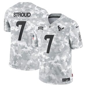 Houston Texans Arctic Camo 2024 Salute to Service Limited Football Jersey AMCVFJ00112