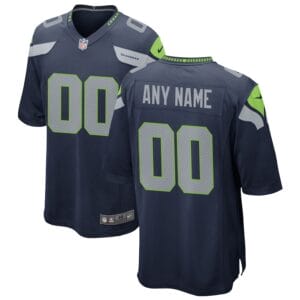 Seattle Seahawks Personalized V-neck Football Jersey Sport Gifts For Fan AMCVFJ00088