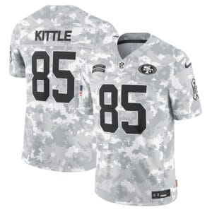 San Francisco 49ers Arctic Camo 2024 Salute to Service Limited Football Jersey AMCVFJ00133