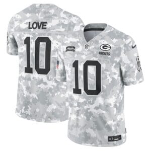 Green Bay Packers Arctic Camo 2024 Salute to Service Limited Football Jersey AMCVFJ00111