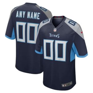 Tennessee Titans Personalized V-neck Football Jersey Sport Gifts For Fan AMCVFJ00096
