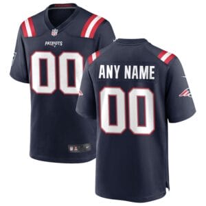 New England Patriots Personalized V-neck Football Jersey Sport Gifts For Fan AMCVFJ00063