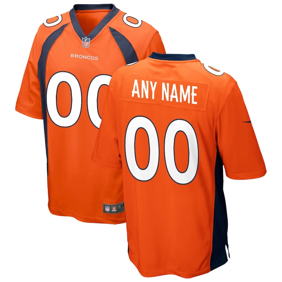 Denver Broncos Personalized V-neck Football Jersey Sport Gifts For Fan AMCVFJ00028