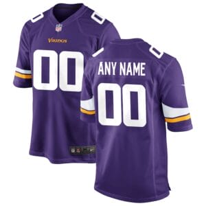 Minnesota Vikings Personalized V-neck Football Jersey Sport Gifts For Fan AMCVFJ00058