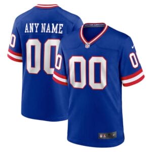 New York Giants Personalized V-neck Football Jersey Sport Gifts For Fan AMCVFJ00066