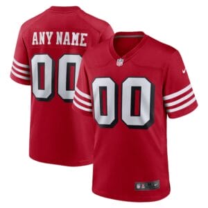 San Francisco 49ers Personalized V-neck Football Jersey Sport Gifts For Fan AMCVFJ00084