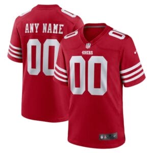 San Francisco 49ers Personalized V-neck Football Jersey Sport Gifts For Fan AMCVFJ00082