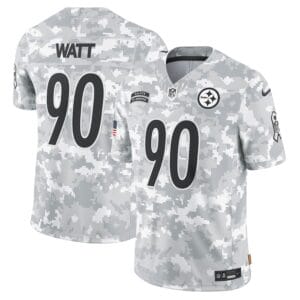 Pittsburgh Steelers Arctic Camo 2024 Salute to Service Limited Football Jersey AMCVFJ00130