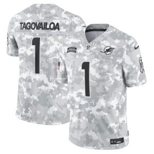 Miami Dolphins Arctic Camo 2024 Salute to Service Limited Football Jersey AMCVFJ00123