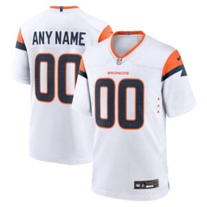 Denver Broncos Personalized V-neck Football Jersey Sport Gifts For Fan AMCVFJ00027