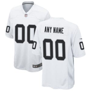 Las Vegas Raiders Personalized V-neck Football Jersey Sport Gifts For Fan AMCVFJ00046