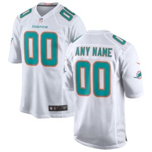 Miami Dolphins Personalized V-neck Football Jersey Sport Gifts For Fan AMCVFJ00054