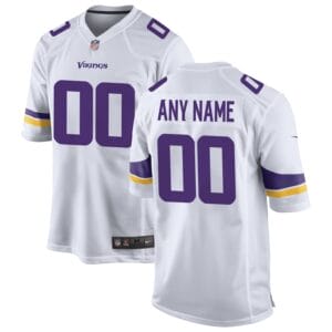 Minnesota Vikings Personalized V-neck Football Jersey Sport Gifts For Fan AMCVFJ00060