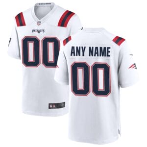 New England Patriots Personalized V-neck Football Jersey Sport Gifts For Fan AMCVFJ00062