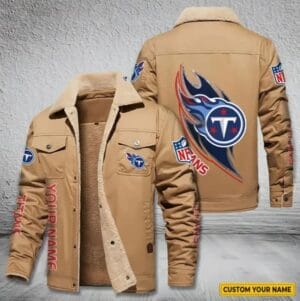Tennessee Titans New Personalized Winter Fleece Bomber Jacket AMCWFBJ000072