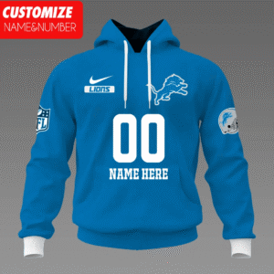 Detroit Lions Personalized Street Style Hoodie AMCHD000101