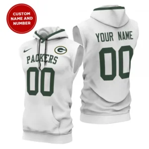 Green Bay Packers New Era Men's Champions Flair Hooded Muscle Sleeveless T-Shirt AMCSLH000014