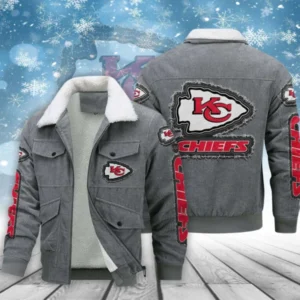 Kansas City Chiefs Men’s Thickened Corduroy Jacket AMCTCJS000048