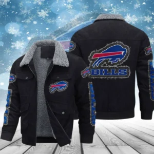 Buffalo Bills Men’s Thickened Corduroy Jacket AMCTCJS000005