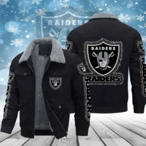 Las Vegas Raiders Men’s Thickened Corduroy Jacket AMCTCJS000038