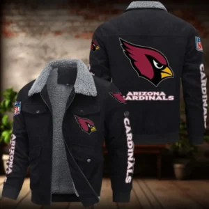 Arizona Cardinals Men’s Thickened Corduroy Jacket AMCTCJS000032