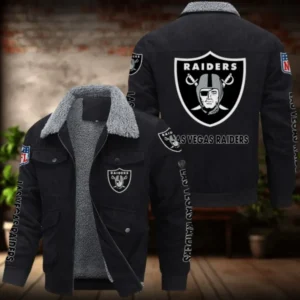 Las Vegas Raiders Men’s Thickened Corduroy Jacket AMCTCJS000033