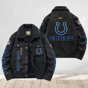Indianapolis Colts Flight Cotton Jacket AMCFCJ000021