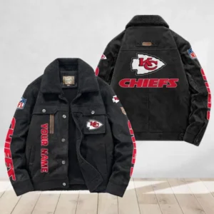 Kansas City Chiefs Flight Cotton Jacket AMCFCJ000024