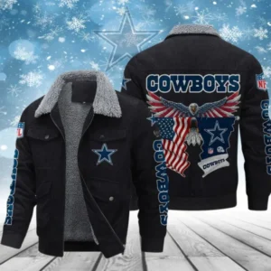 Dallas Cowboys Men’s Thickened Corduroy Jacket AMCTCJS000072