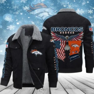 Denver Broncos Men’s Thickened Corduroy Jacket AMCTCJS000079