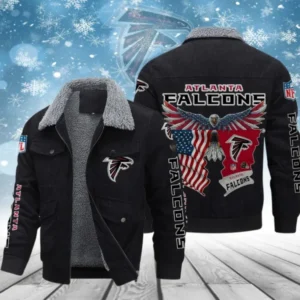 Atlanta Falcons Men’s Thickened Corduroy Jacket AMCTCJS000086