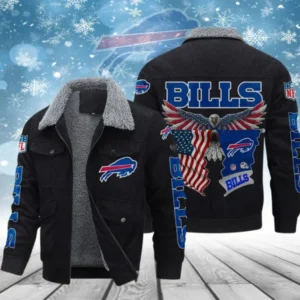 Buffalo Bills Men’s Thickened Corduroy Jacket AMCTCJS000064